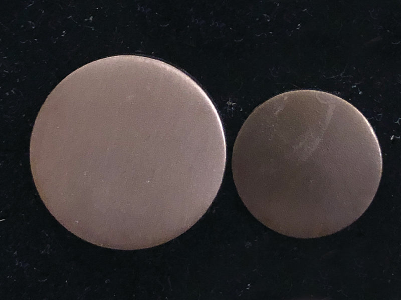 Satin Bronze Blazer Button Halcene